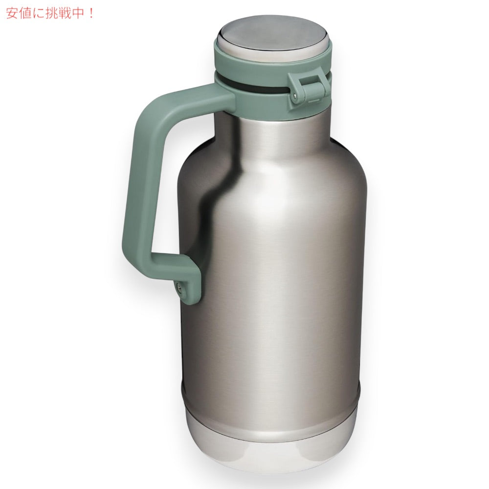 Stanley スタンレー スタンレー Classic グロウラー 1.9リットル/64oz [Stainless Steel Shale ステンレススチールシェール]  Stanleyキャンプ用品 4
