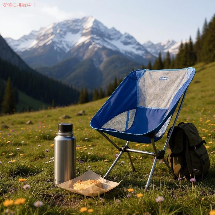 Helinox ヘリノックス  チェアワン XL ブルーブロック 軽量 コンパクト 折りたたみ式 キャンプチェア Chair One XL Camping Chair Blue Block 3