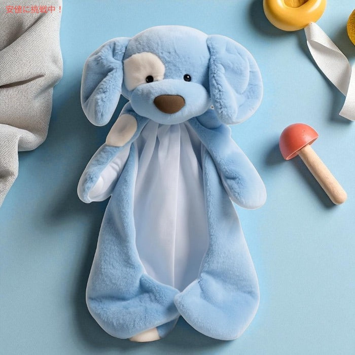 ガンド GUND ハギーバディ ぬいぐるみ付きブランケット [ブルー・ベビースパンキードッグ]  約38cm（15インチ） 4