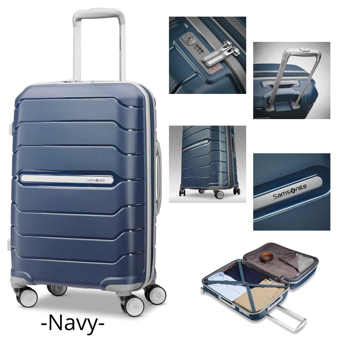＜カラー選べます＞Samsonite Freeform スーツケース キャリー 21インチ 4