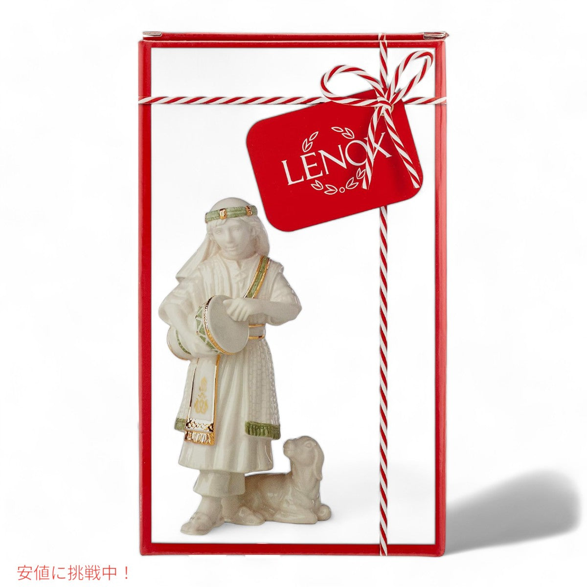 レノックス Lenox ファースト ブレッシング 太鼓の男の子 ボーイ フィギュリン  陶磁器 彫像  First Blessing Nativity Drummer Boy Figurine 2