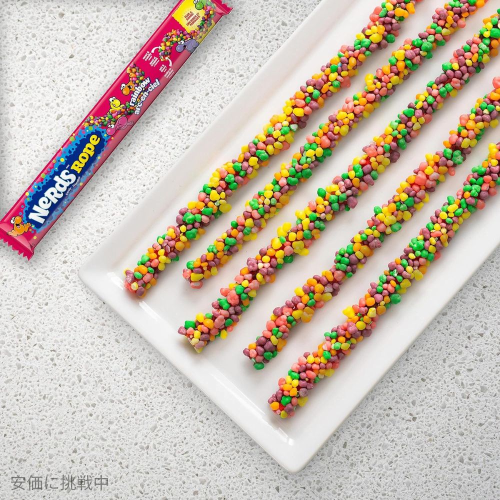 ナーズロープキャンディ　24個　 Nerds Rope Rainbow Candy　ロープグミ　NerdsRopeキャンディロープキャンディまとめ買い 5