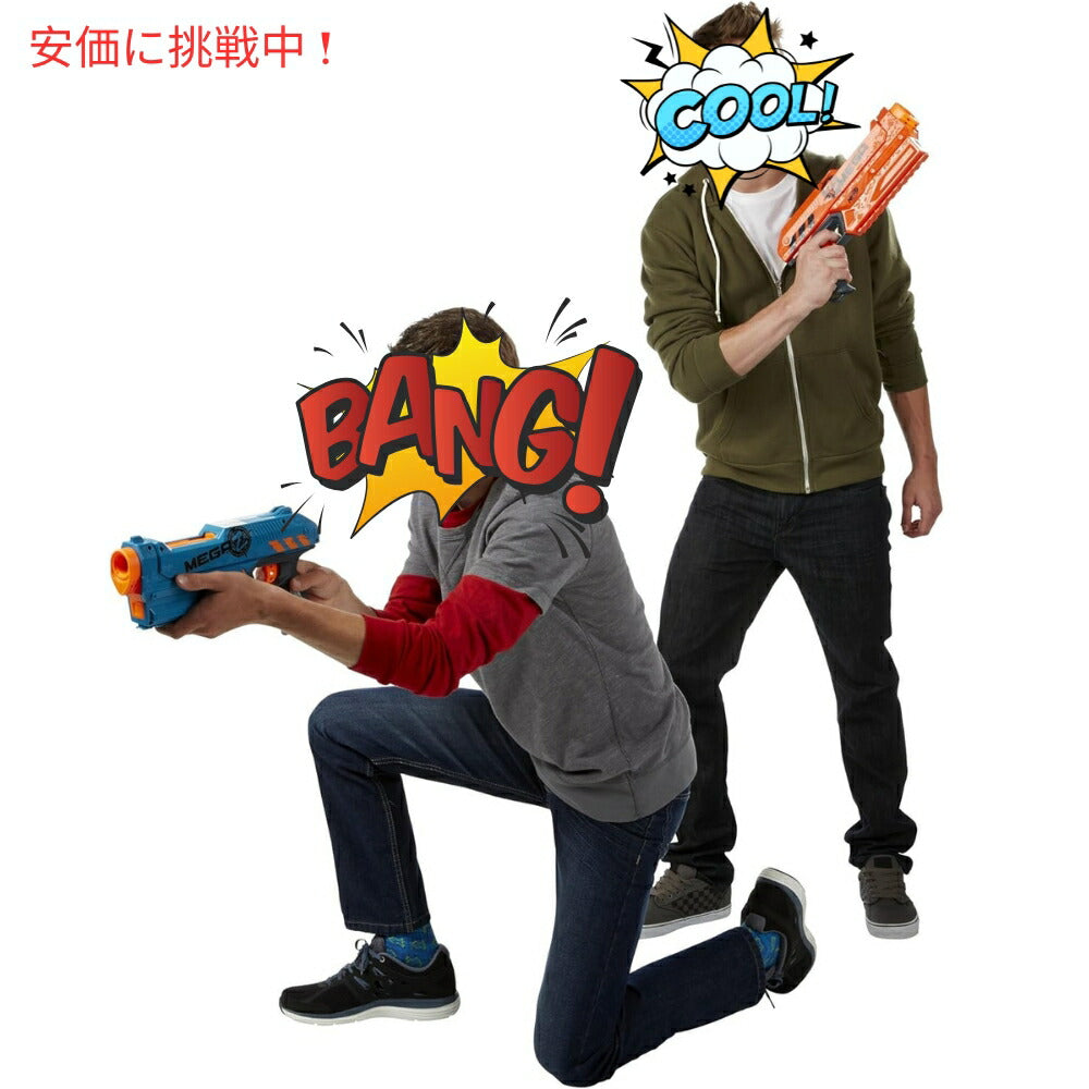 NERF ゾンビストライク マグナス N-ストライク メガシリーズ ダートブラスター 2個セット Zombie Strike Magnus N-Strike Mega series Dart Blasters 2pack 7