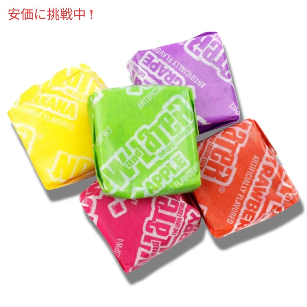 Now and Later ナウアンドレイター オリジナルミックスフルーツ味 噛みごたえのあるキャンディ 1.70kg Original Mix Fruit Chew Candy 60oz Jar 3