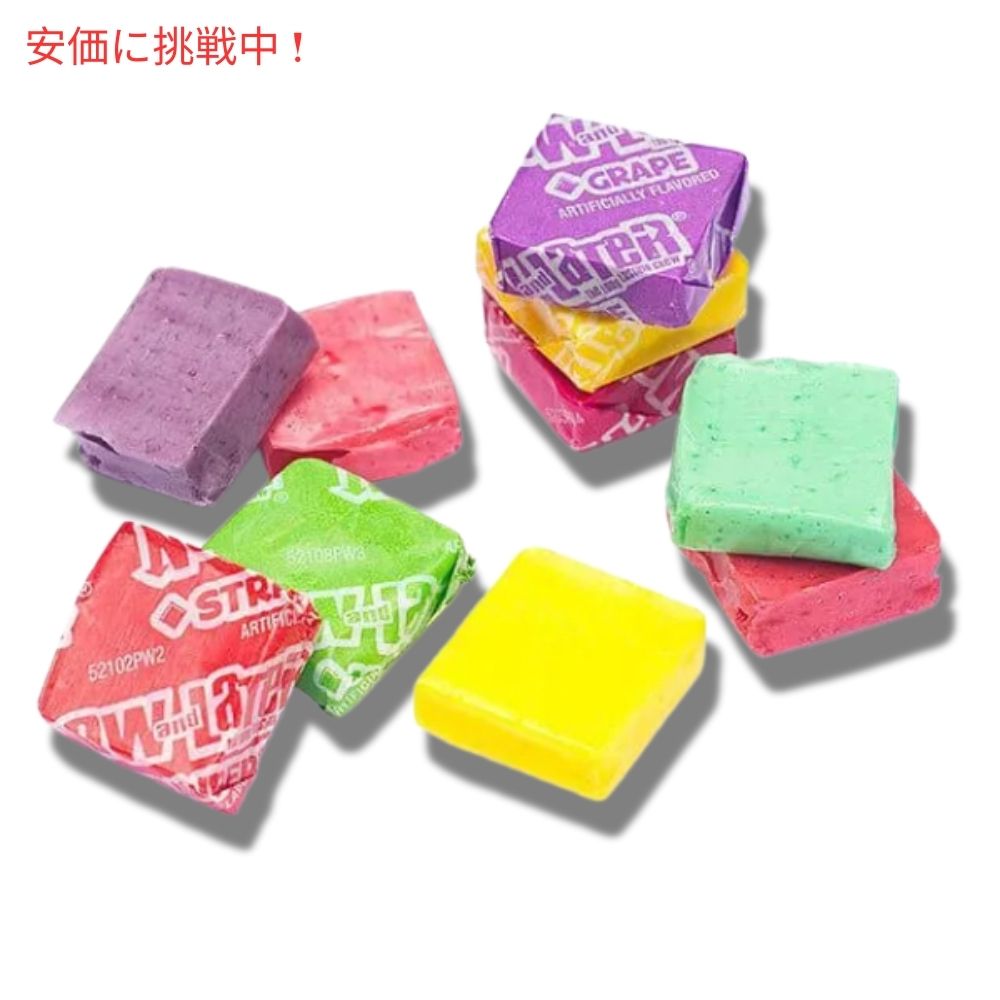 Now and Later ナウアンドレイター オリジナルミックスフルーツ味 噛みごたえのあるキャンディ 1.70kg Original Mix Fruit Chew Candy 60oz Jar 4