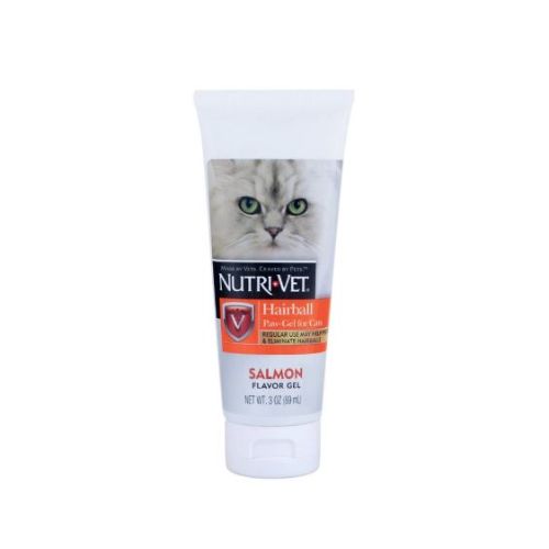Nutri-Vet Hairball Paw-Gel for Cats, Salmon Flavor, 3-Ounce by Nutri-Vet Wellness アメリカーナがお届け! 1