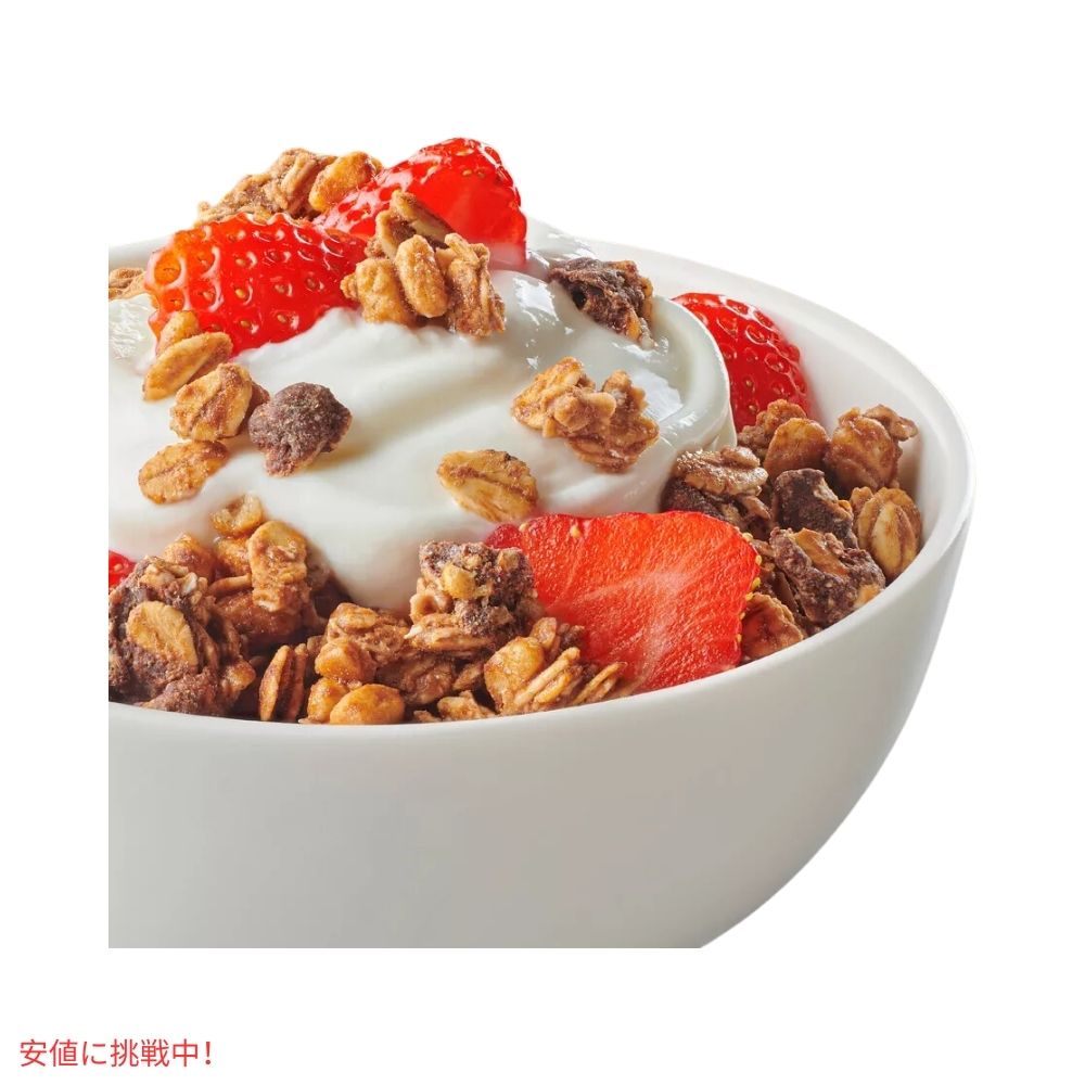 ネイチャーバレー オーツンダークチョコレート クランチーグラノーラ 11オンス Nature Valley Oats 'n Dark Chocolate Crunchy Granola 11oz 4