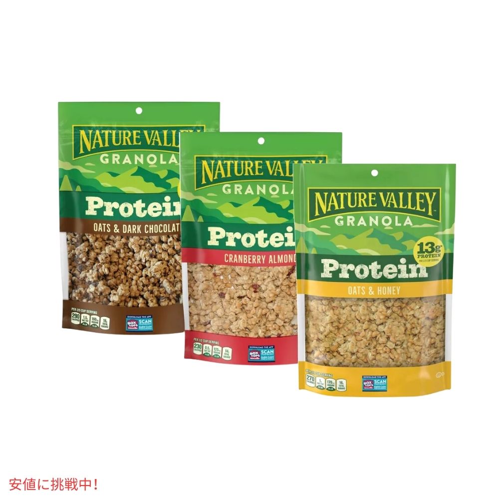 ネイチャーバレー オーツンダークチョコレート クランチーグラノーラ 11オンス Nature Valley Oats 'n Dark Chocolate Crunchy Granola 11oz 5