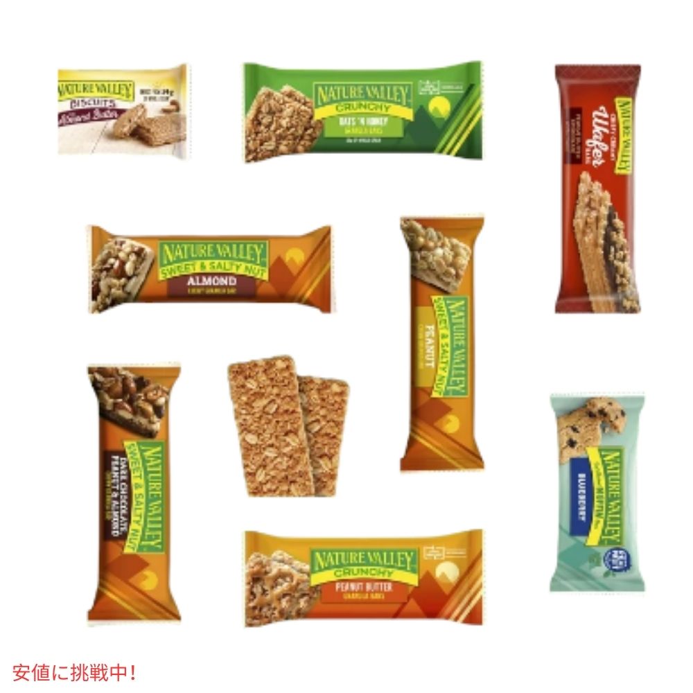 ネイチャーバレー クランチー オーツンハニー グラノーラバー 1.49オンス x 12個 Nature Valley Crunchy Oats 'N Honey Granola Bars 1.49oz x 12ct 4