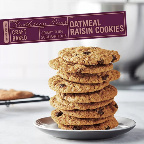 Tate's Bake Shop Oatmeal Raisin Cookies - 7oz / テイツ・ベイクショップ オートミールレーズン クッキー 198g x 1個 3