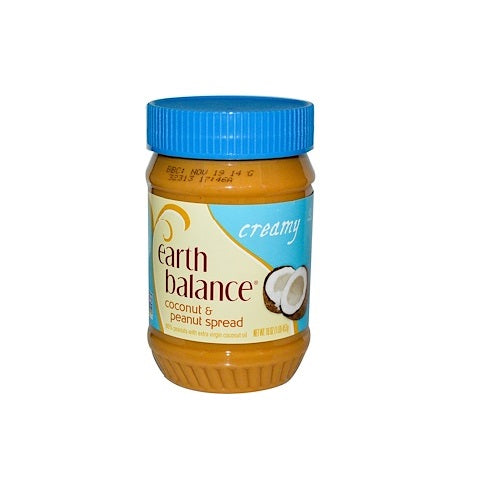Earth Balance Coconut Peanut Butter Creamy ココナッツ&ピーナッツバター クリーミー 16oz 1