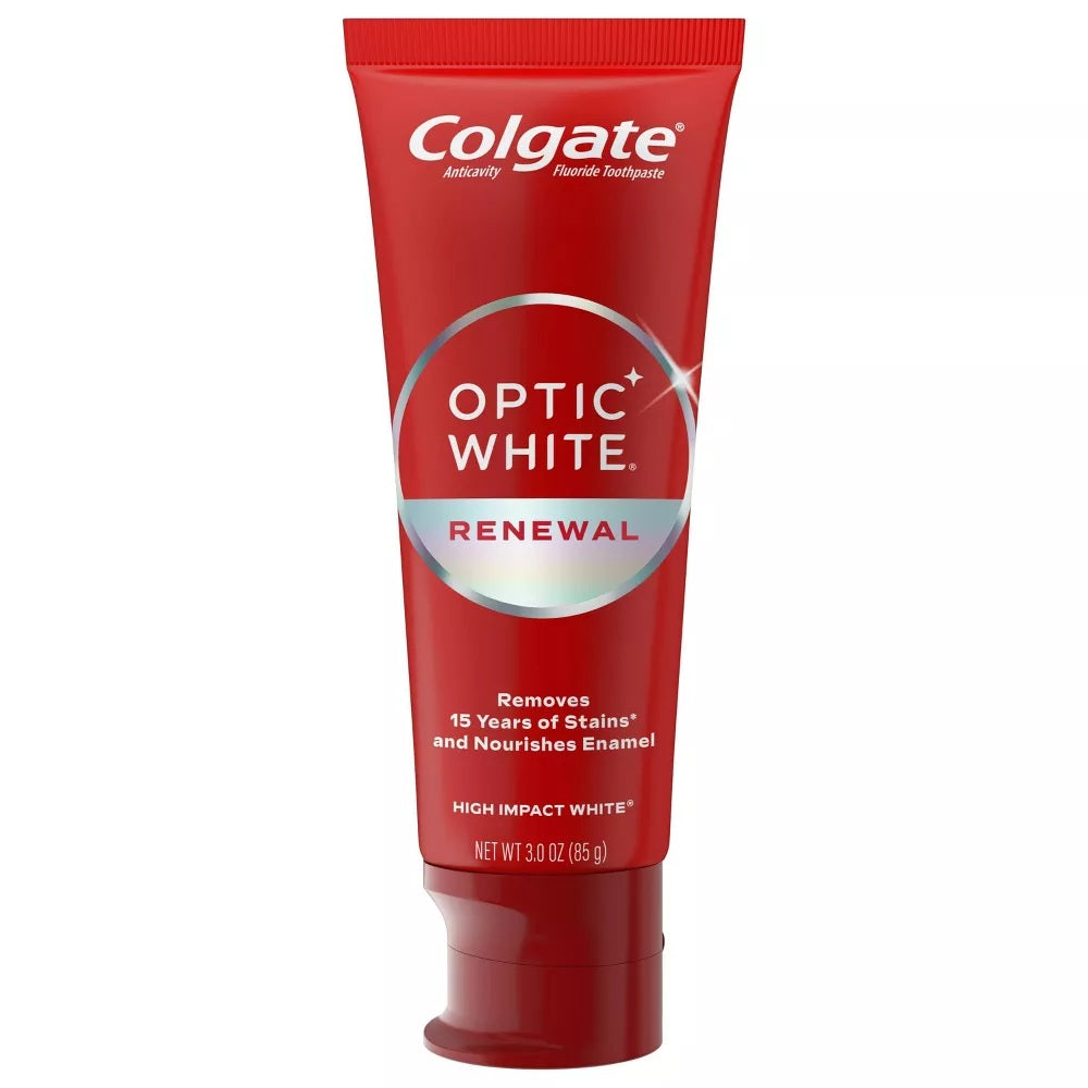 コルゲート ハイインパクト歯磨き粉 ホワイト オプティックホワイト Colgate Optic White High Impact White 116g 1