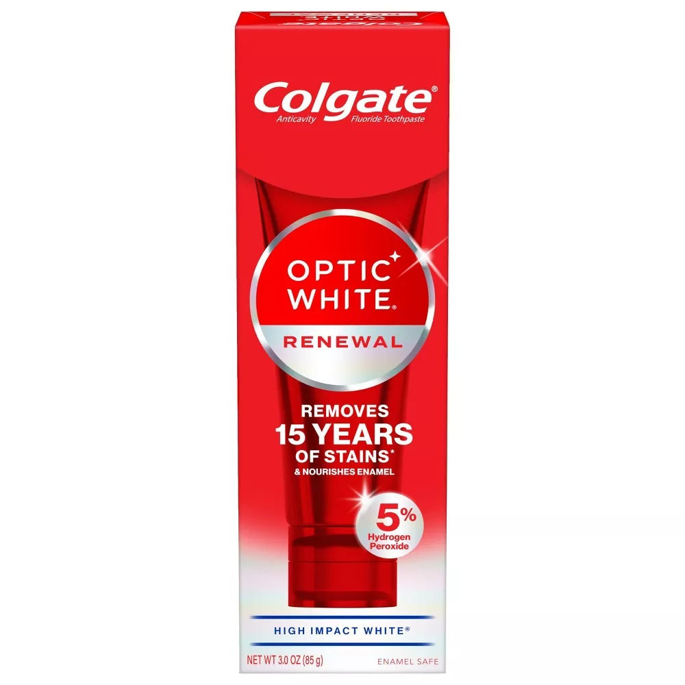 コルゲート ハイインパクト歯磨き粉 ホワイト オプティックホワイト Colgate Optic White High Impact White 116g 2