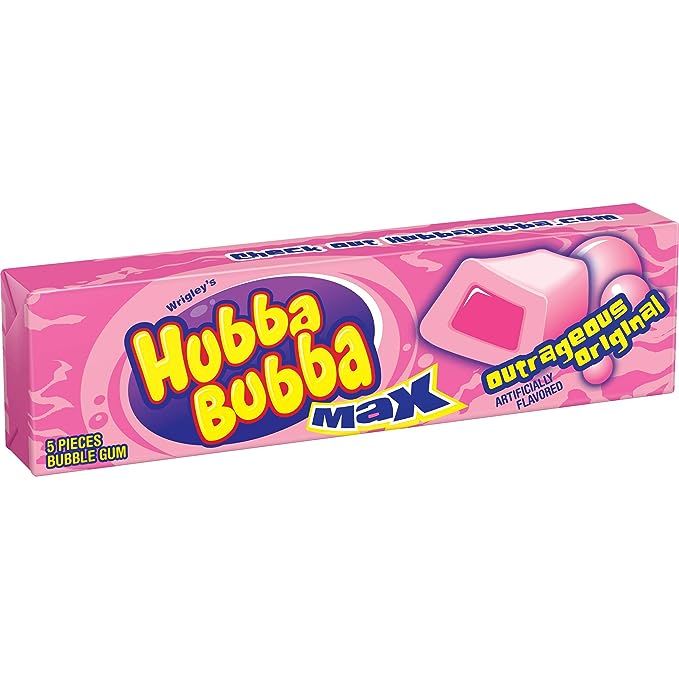 【3個セット】Hubba Bubba (ハバ・ババ) バブルヤム バブルガム チューインガム 3個セット 3
