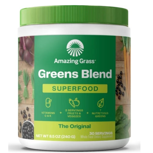 アメージンググラス グリーンスーパーフード オリジナル 8.5oz (240g) 30回分 Amazing Grass Green Super Food Original 1