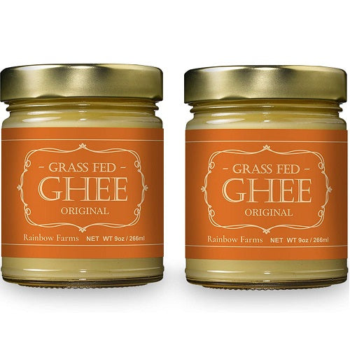 【送料無料お得な2個セット】 Ghee ギーバター266ml  グラスフェッド ギーバター ギーオイル Grass-Fed Ghee Butter  レインボーファームズ 1