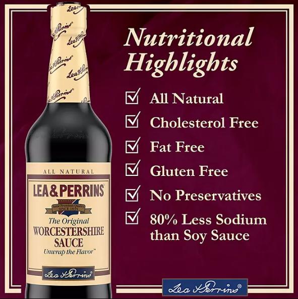 Lea & Perrins リア & ペリンズ オリジナル ウスターソース 591ml The Original Worcestershire Sauce 20oz 4