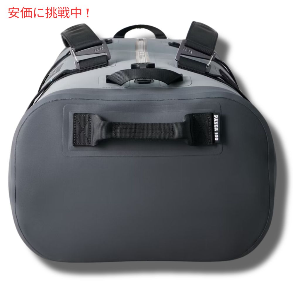 YETI ハ?ンカ? 100L 防水タ?ッフルハ?ック? ストームク?レー アウトト?ア防水ハ?ック? Panga イエティ 100L Duffel STORM GRAY 3