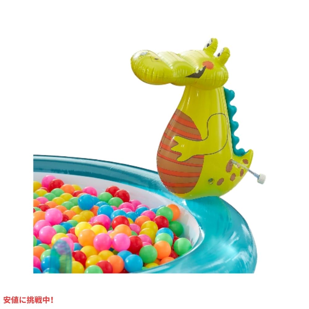 INTEX インテックス インフレータブル 子供 プール ワニプレイセンター 滑り台付き キッズプール Gator Inflatable Kiddie Pool Water Play Center with Slide 5