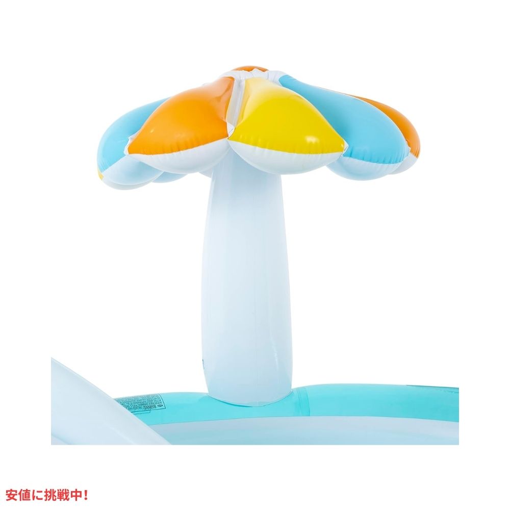 INTEX インテックス インフレータブル 子供 プール ワニプレイセンター 滑り台付き キッズプール Gator Inflatable Kiddie Pool Water Play Center with Slide 6