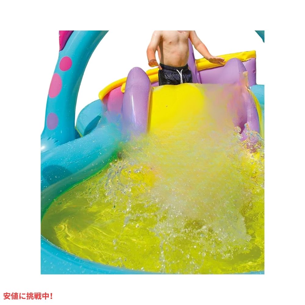INTEX インテックス 子供用 インフレタブル プール ディノランド Dinoland Backyard Play Center Kiddie Inflatable Swimming Pool 4