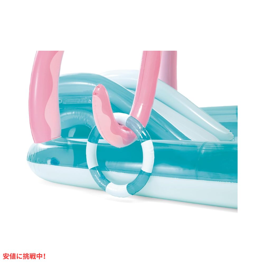 INTEX インテックス フレンドリーオクトパス インフレータブル キッズプール ウォータースプレイヤー＆スライド付 Friendly Octopus Inflatable Kiddie Pool 4