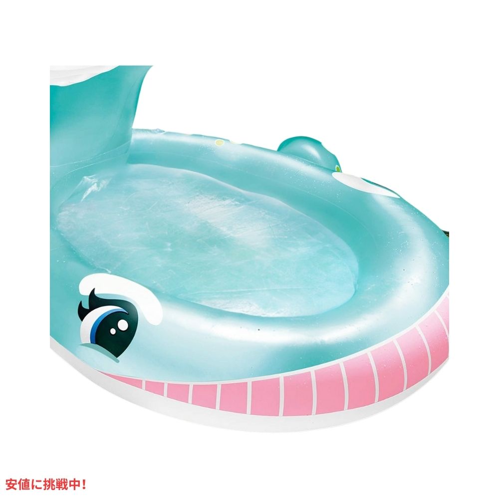 INTEX インテックス 子供用 インフレタブル プール くじら スプレー ブルー キッズプール Recreation Corp Pool Whale Spray Blue 3