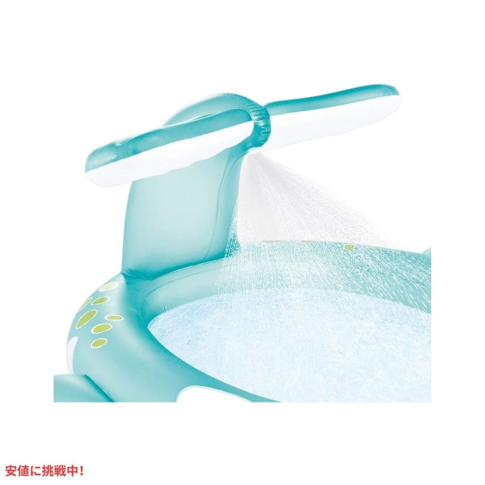 INTEX インテックス 子供用 インフレタブル プール くじら スプレー ブルー キッズプール Recreation Corp Pool Whale Spray Blue 4
