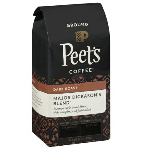 Peet's Coffee Major Dickason's 10.5oz Ground /ピーツ コーヒー　名ジャーディカソン (297g)　挽いてあるタイプ 1