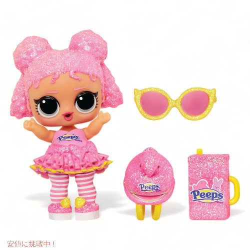 LOLサプライズ Loves Mini Sweets ピープス フラッフ チックとコレクタブル Surprise! Peeps Fluff Chick 2