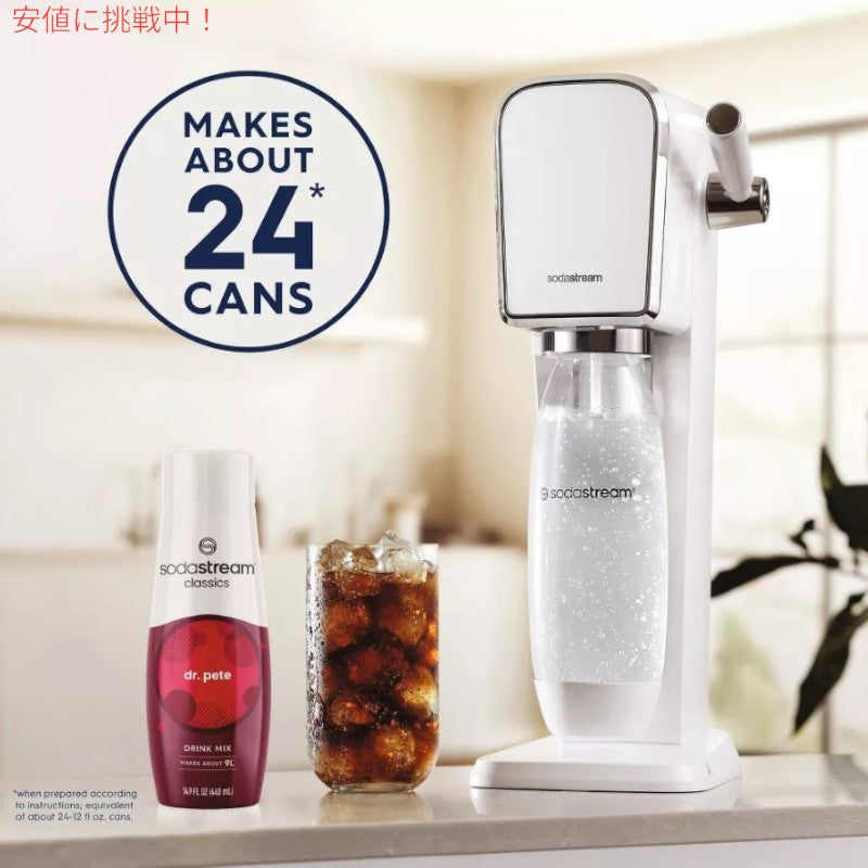 SodaStream ソーダストリーム Dr Pete Sodamix ドクターピート ソーダミックス 14.8oz 2