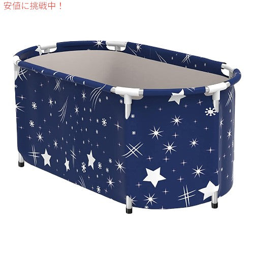携帯用 Foldable 浴槽、48 "支えがない浸る浴槽 Portable Foldable Bathtub, 48" Freestanding Soaking Bath Tub 3