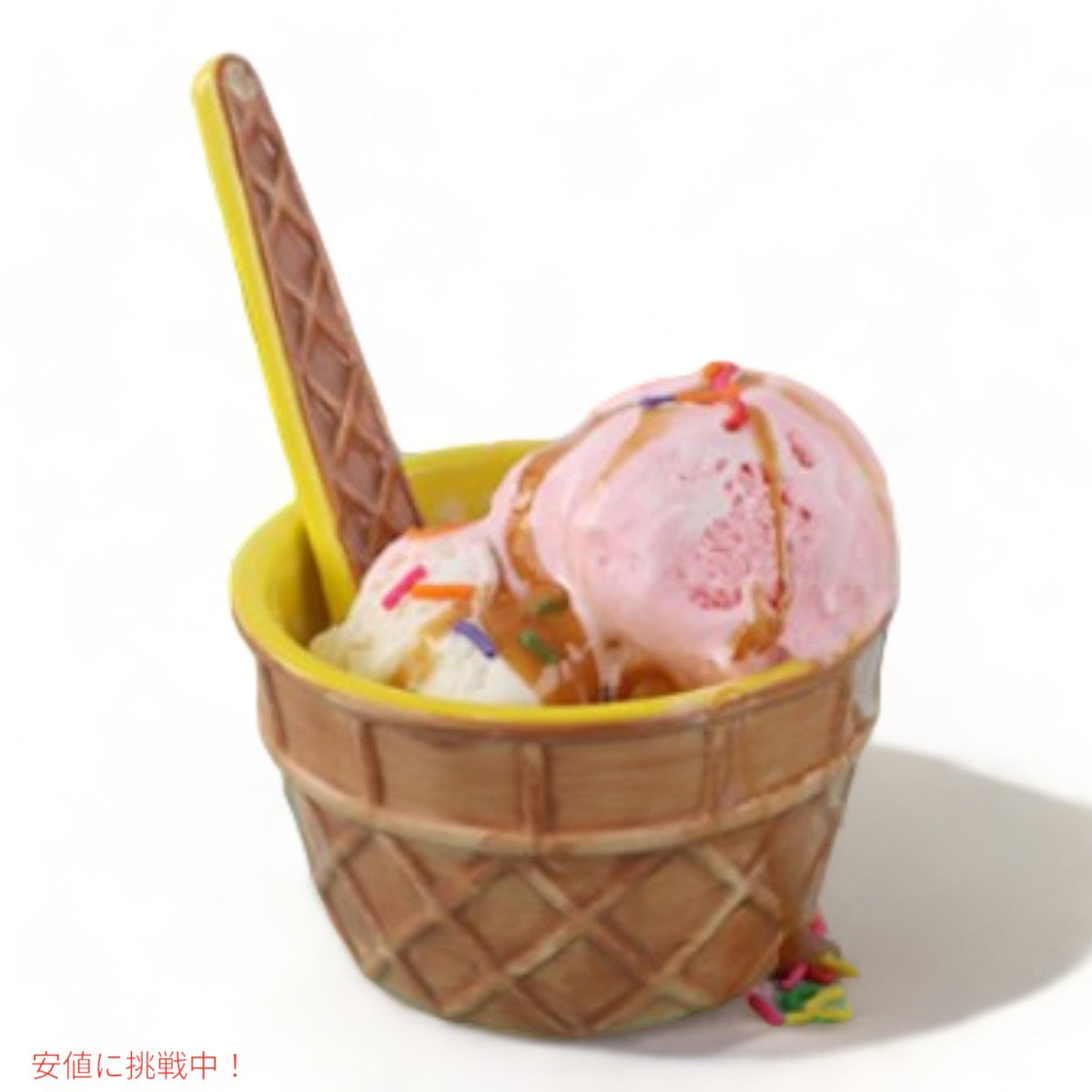 グリーンダイレクト アイスクリームカップ スプーン付き 12セット プラスチック製 Green Direct Plastic Ice Cream Cups with Spoons 6