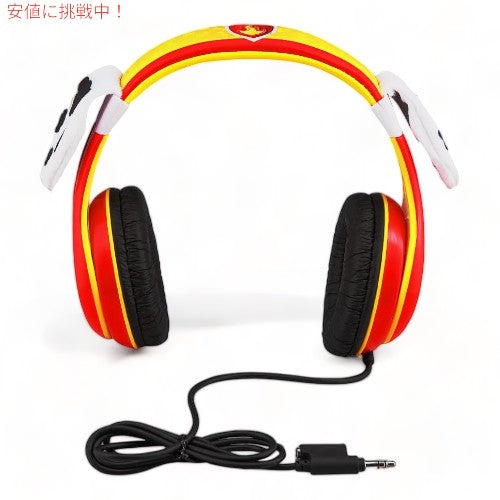 パウパトロール Paw Patrol Marshall キッズヘッドフォン 調節可能ヘッドバンド Paw Patrol Marshall Kids Headphones Adjustable Headband 2