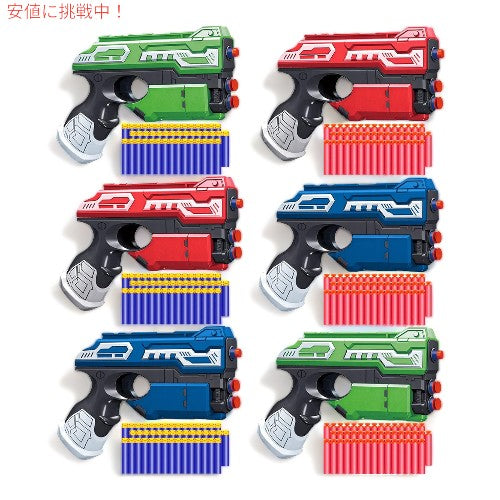 POKONBOY ポコンボーイ 6パック ブラスター おもちゃ 銃 詰め替えダーツ 160個 POKONBOY 6 Pack Blaster Toys Guns for Boys 3