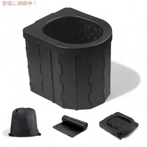 ポルタポティ トラベルトイレ コモデ バケツトイレ キャンプ用 Porta Potty Travel Toilet Commode Bucket Toilet for Camping 1