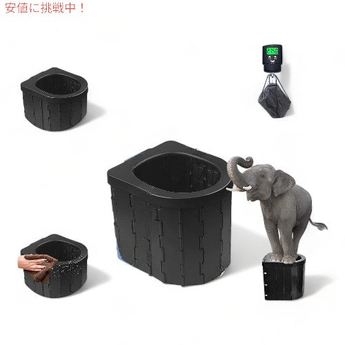 ポルタポティ トラベルトイレ コモデ バケツトイレ キャンプ用 Porta Potty Travel Toilet Commode Bucket Toilet for Camping 3