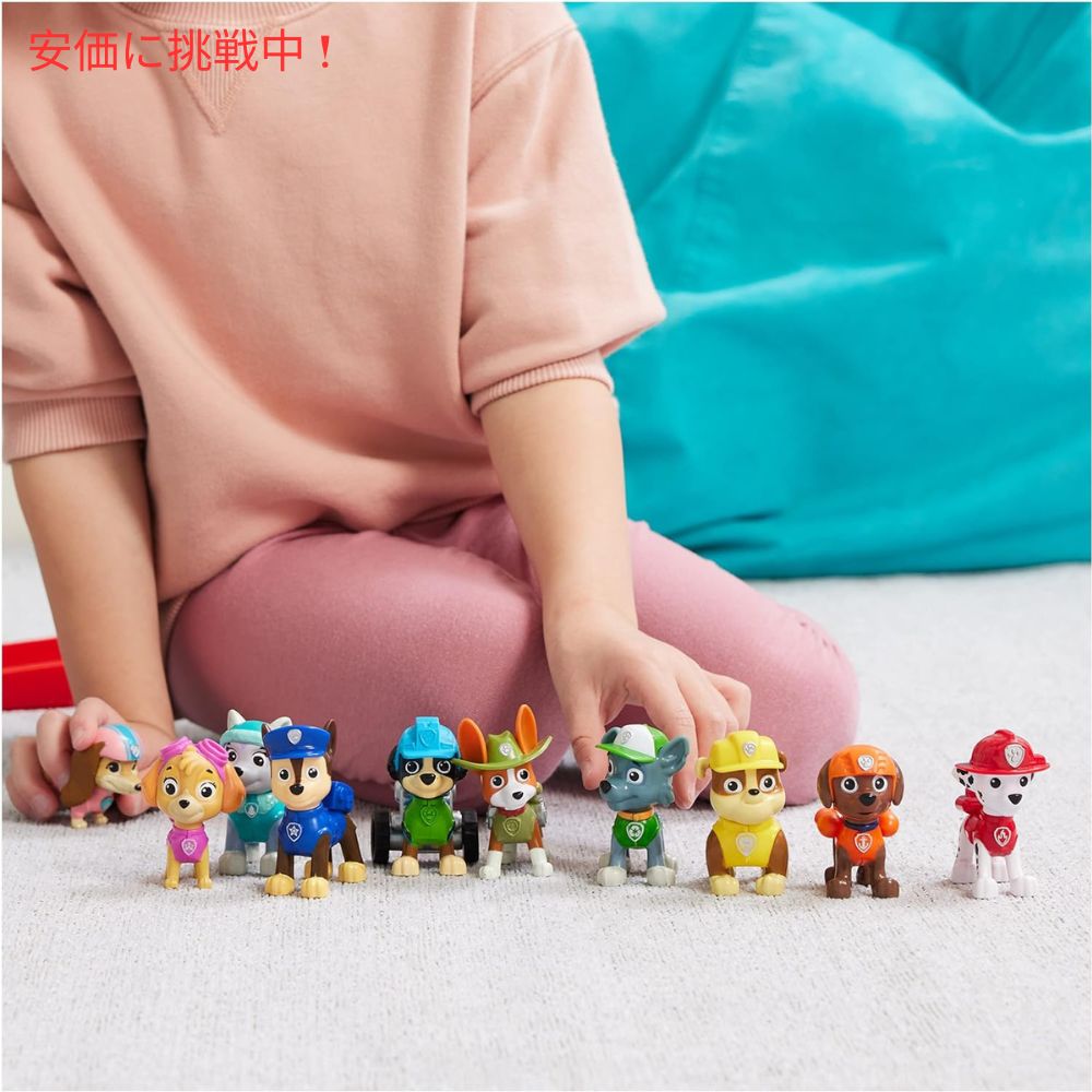Paw Patrol パウパトロール オールポーズ ギフトセット コレクティブルアクションフィギュア 10個セット All Paws Gift Set Collectible Action Figures 10pcs 3