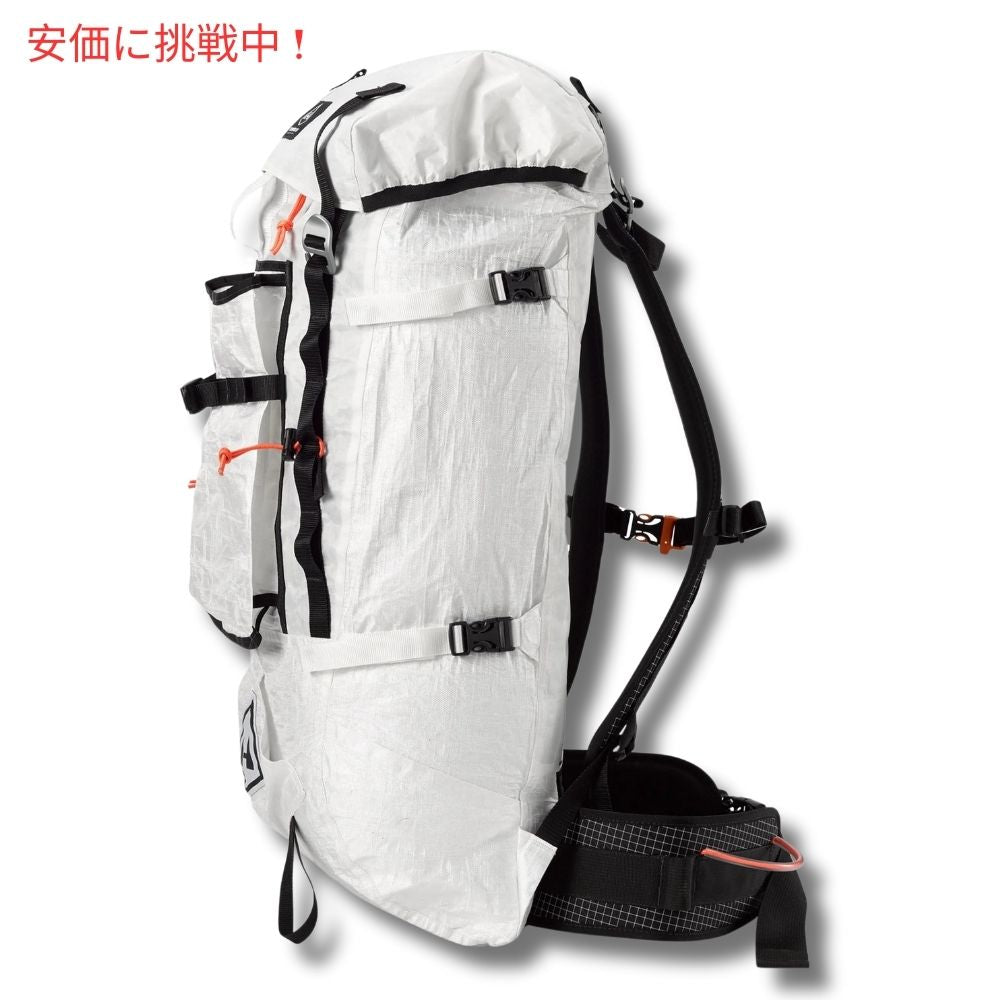 ハイパーライト マウンテン ギア プリズム 40 ミディアム ホワイト バックパック Hyperlite Mountain Gear Prism 40 Medium White Backpack 2
