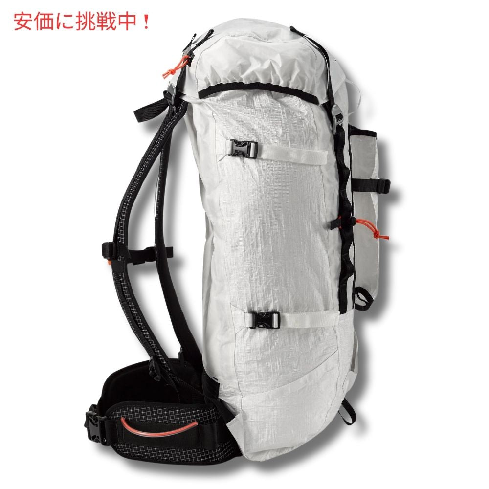 ハイパーライト マウンテン ギア プリズム 40 ミディアム ホワイト バックパック Hyperlite Mountain Gear Prism 40 Medium White Backpack 3