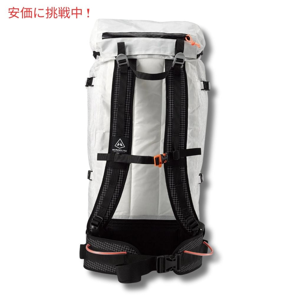 ハイパーライト マウンテン ギア プリズム 40 ミディアム ホワイト バックパック Hyperlite Mountain Gear Prism 40 Medium White Backpack 4