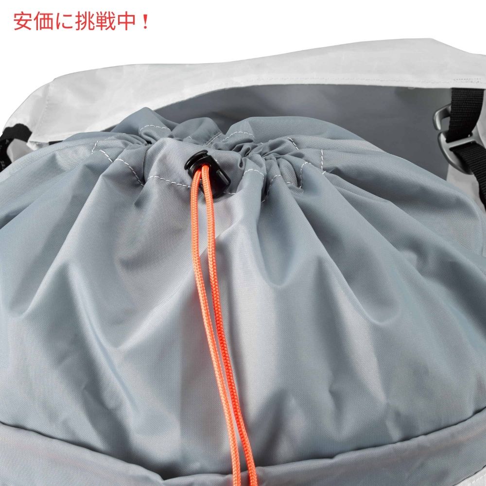 ハイパーライト マウンテン ギア プリズム 40 ミディアム ホワイト バックパック Hyperlite Mountain Gear Prism 40 Medium White Backpack 6