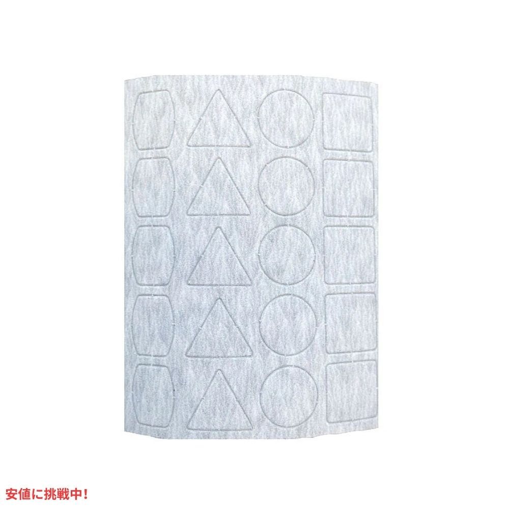 Proxxon プロクソン 28822 PS12用サンドペーパー 3枚 180グリット 20パッド ホワイト 28822 Sandpaper for PS 12 White 6