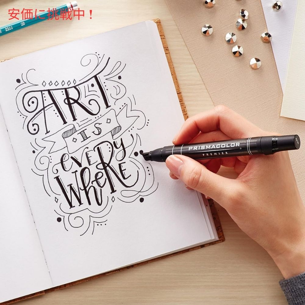 Prismacolor プリズマカラー プレミア 上級者向けハンドレタリングセット 13点セット Premier Advanced Hand Lettering Set 13pcs 3