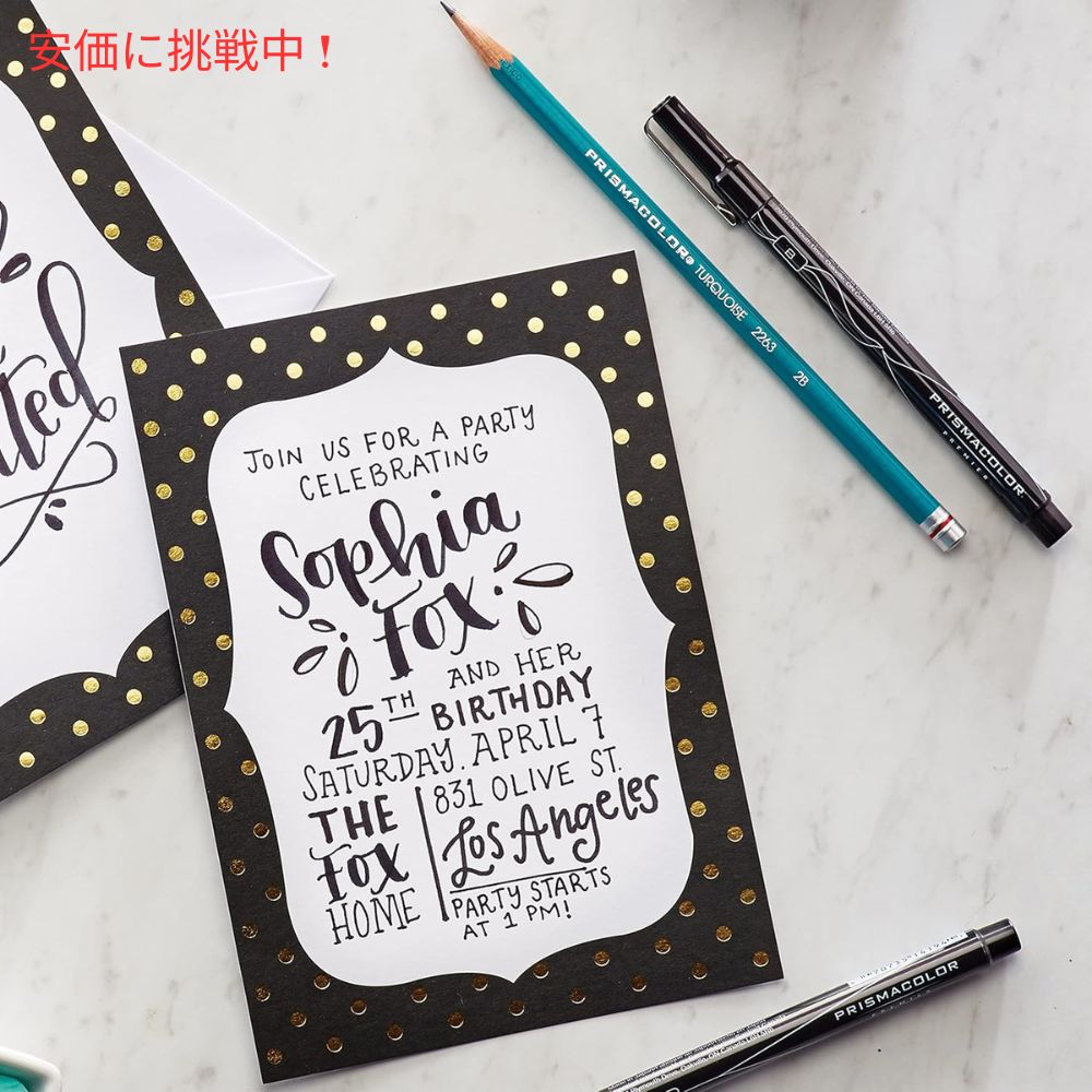 Prismacolor プリズマカラー プレミア 上級者向けハンドレタリングセット 13点セット Premier Advanced Hand Lettering Set 13pcs 6