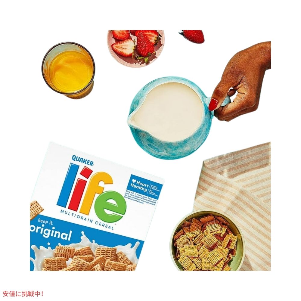Life オリジナル マルチグレイン シリアル 635g Life Original Breakfast Cereal 22.3oz 6