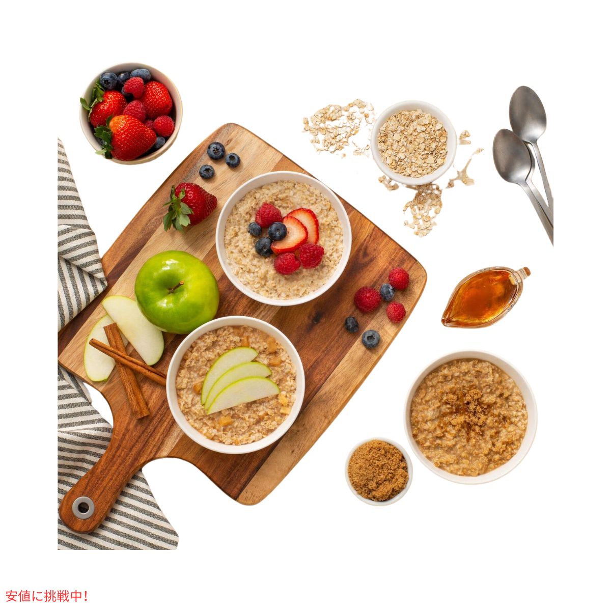 クエーカーインスタントオートミール メープルブラウンシュガー 1.51オンス x 8個  Quaker Instant Oatmeal Maple Brown Sugar 1.51oz x 8count 7