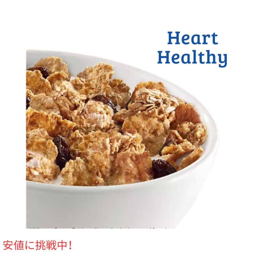 ケロッグ レーズン ブラン クランチ 朝食シリアル Kelloggs Raisin Bran Crunch Cereal 朝食シリアル (42oz ツインパック) 4