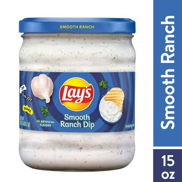 【2個】 Lay's レイズ Smooth Ranch Dip スムース ランチディップ 425g/15oz 2