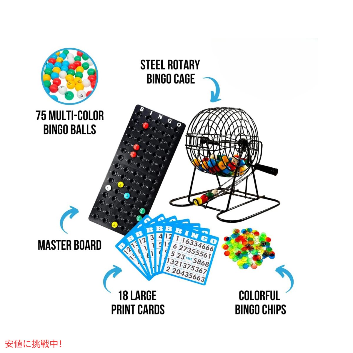 Regal Bingo デラックスビンゴ18枚セット Regal Bingo Deluxe Bingo 18 Card Set 3